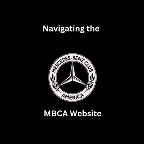 Navigating the MBCA Website